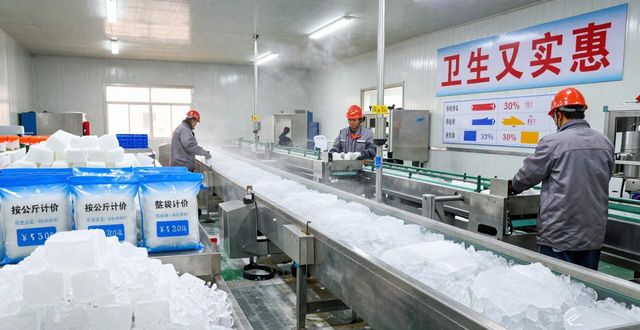 庐阳食用冰哪里买 良臣制冰厂卫生又实惠