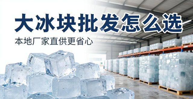 大冰块批发怎么选？庐阳本地厂家直供更省心